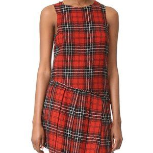 R13 Asymmetrical Kilt Dress